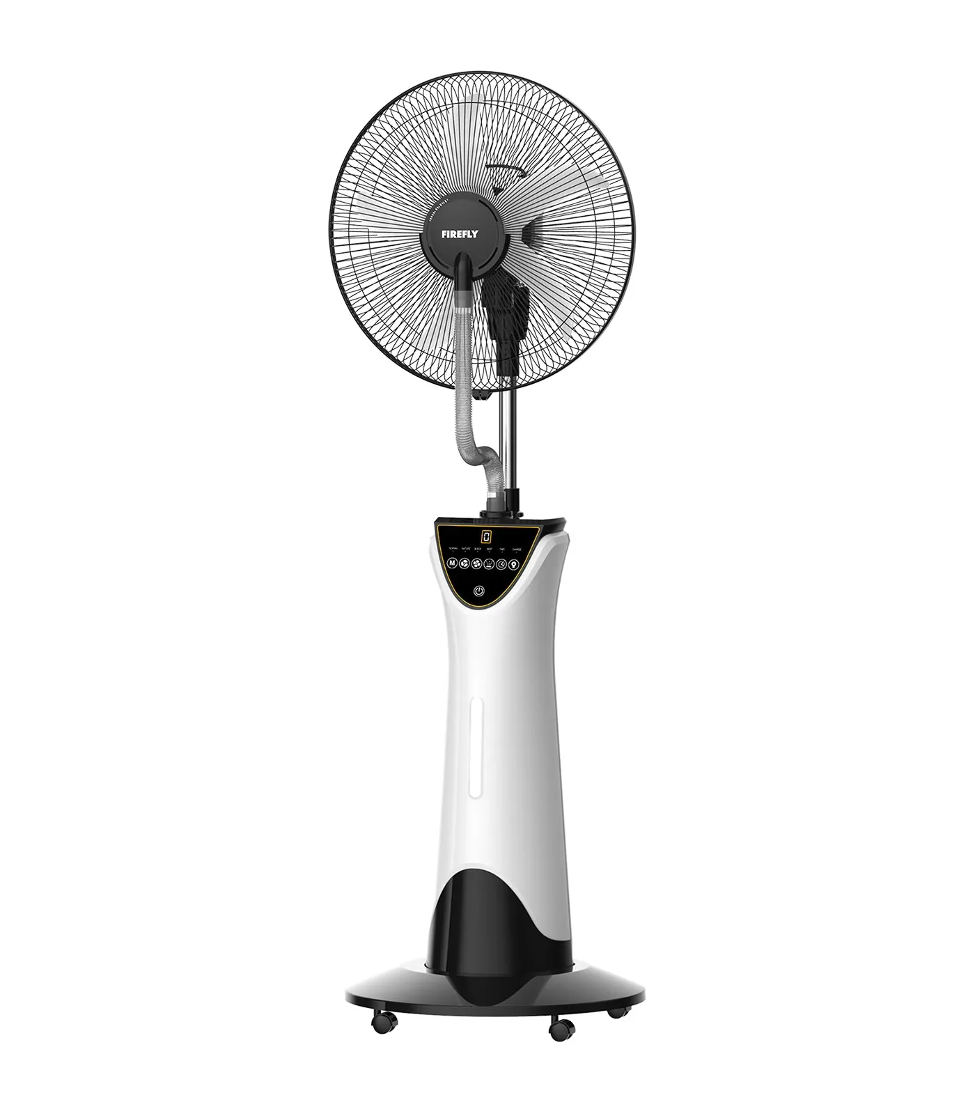 Rechargeable Stand Fan with Mist and LED Night Light