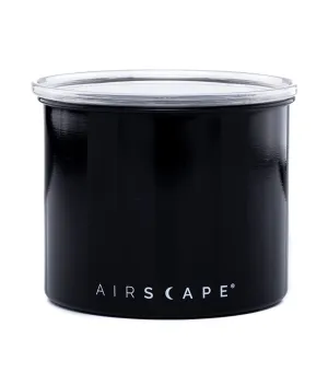 Stainless Steel Coffee and Food Storage Canister - 4" Obsidian