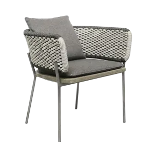 Studio Two Tone Rope Dining Armchair