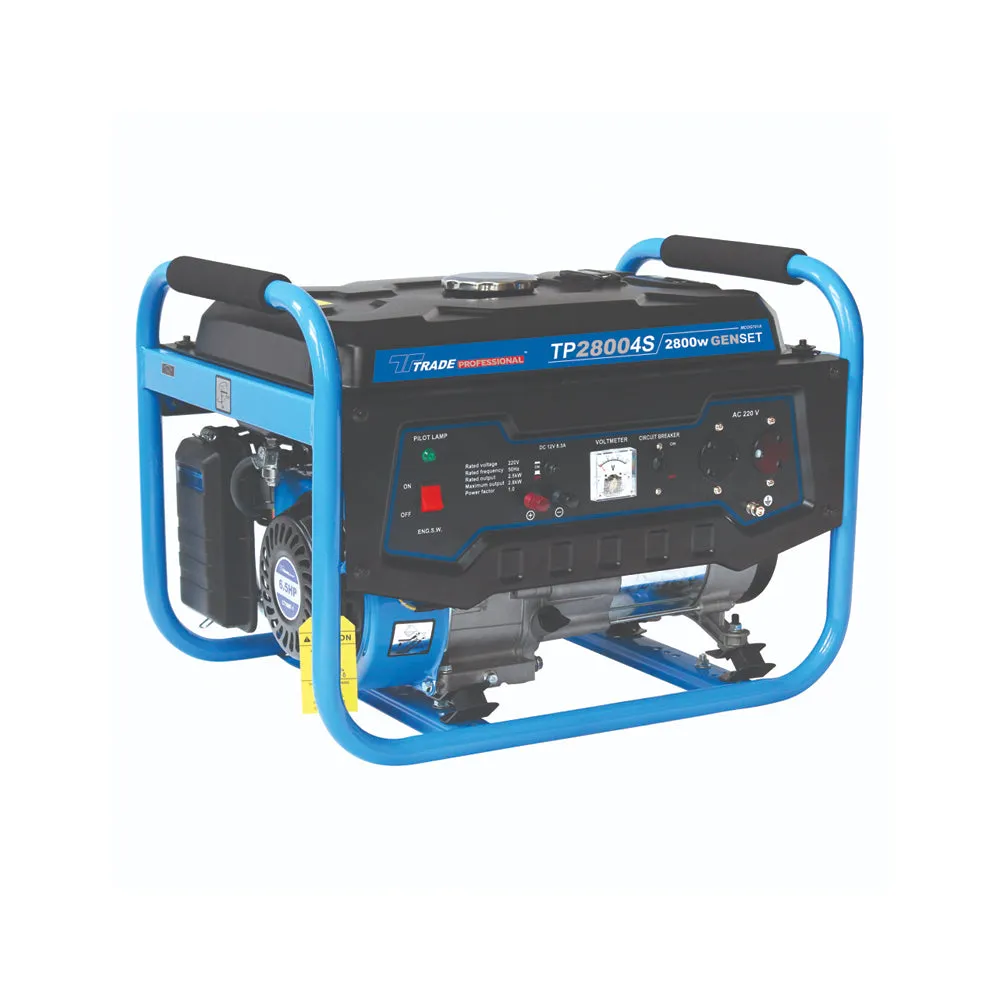TRADEWELD TP2800  4S 2.8KW 5.5HP 3.5KVA PETROL GEN SET