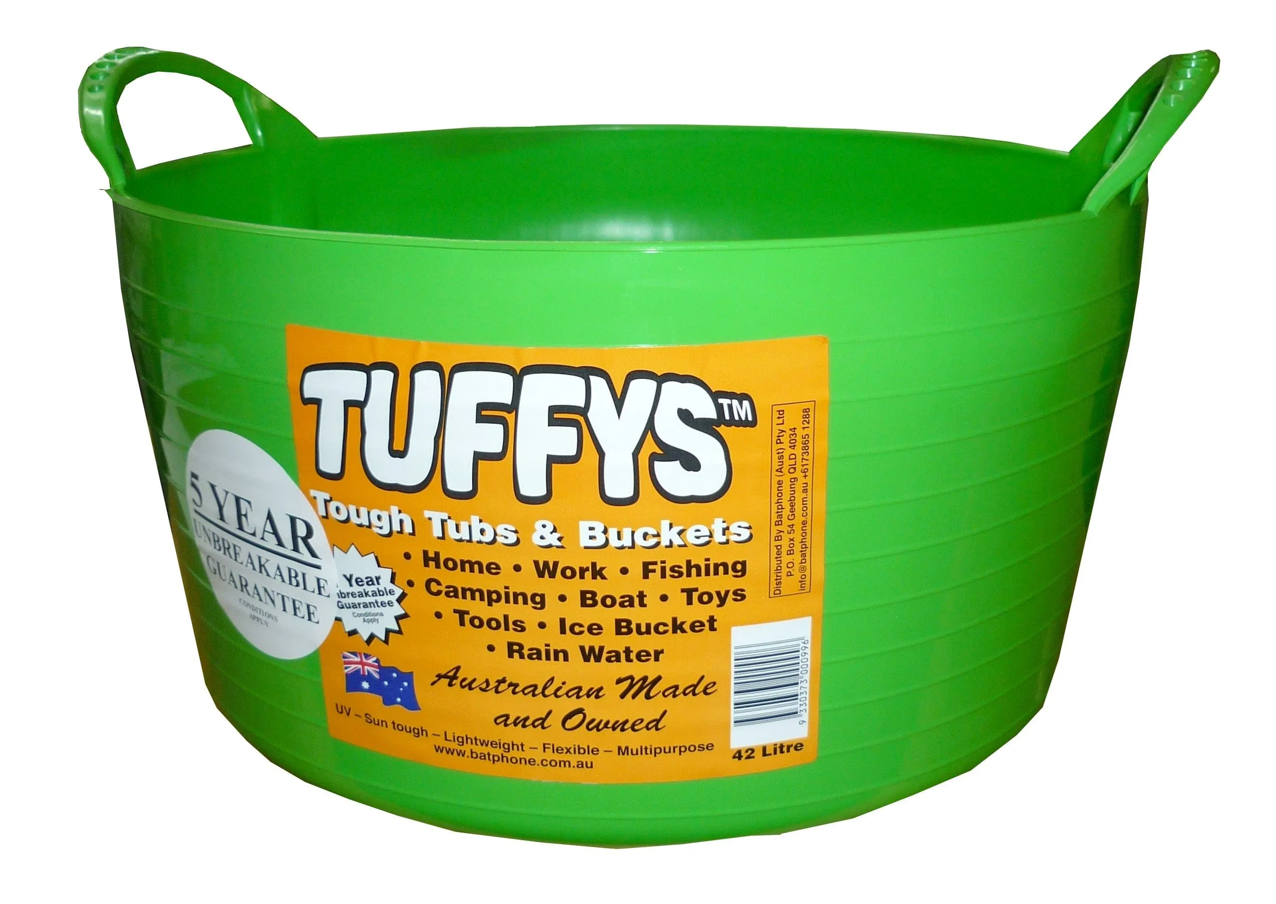 Tuffys Unbreakable Tubs 14L (LOCAL PICKUP ONLY)
