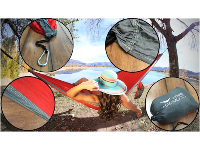 Ultimate Hammocks Single Red