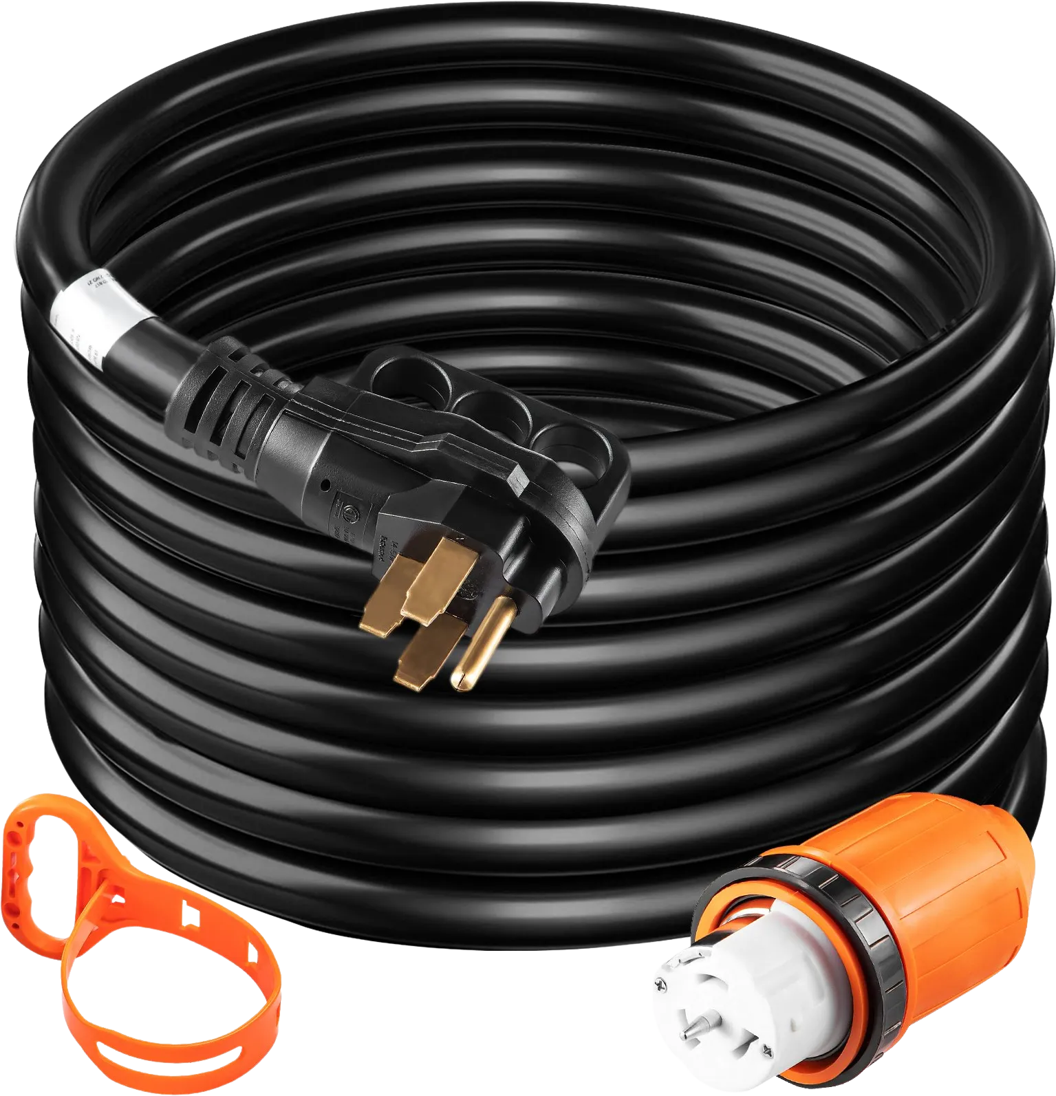 Vevor Generator Power Cord Heavy Duty 50' 12000W 50 Amp New