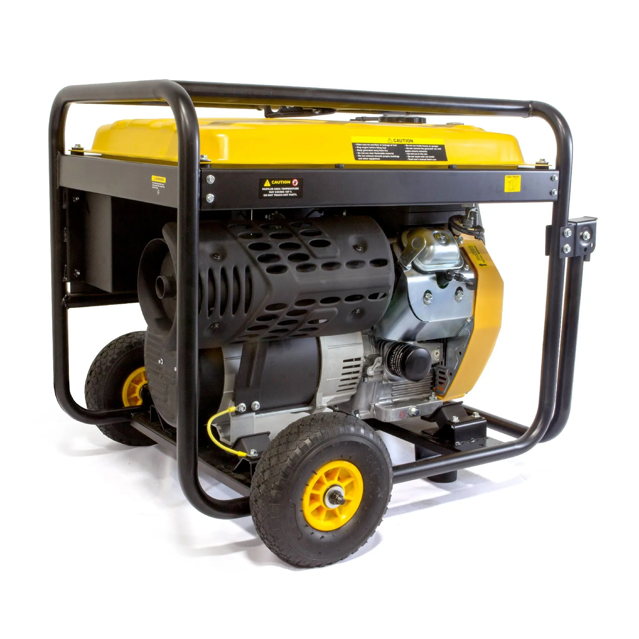 WEN 5613K 13000-Watt Portable Standby Generator with Wheel Kit and Electric Start