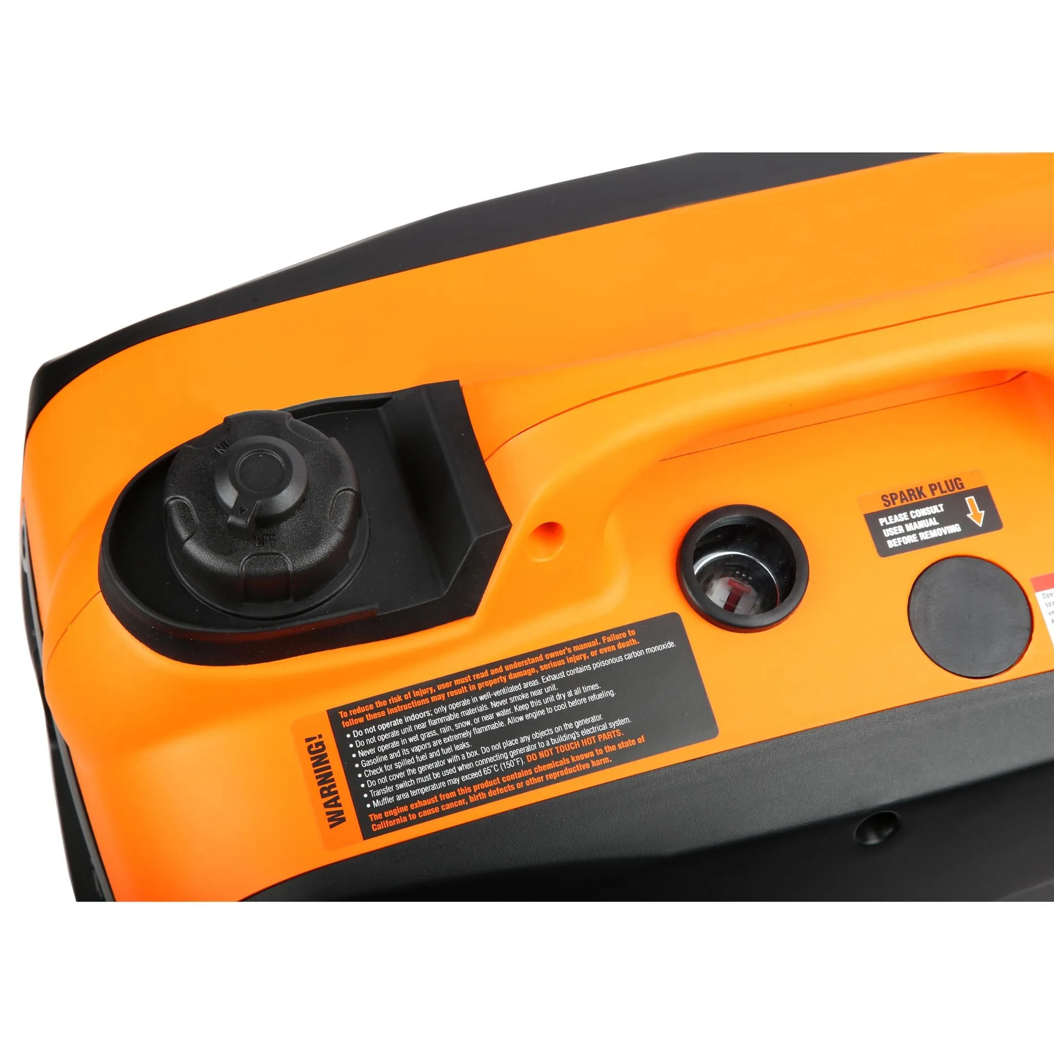 WEN DF250i Super Quiet 2500-Watt Portable Dual Fuel Inverter Generator with Fuel Shut-Off